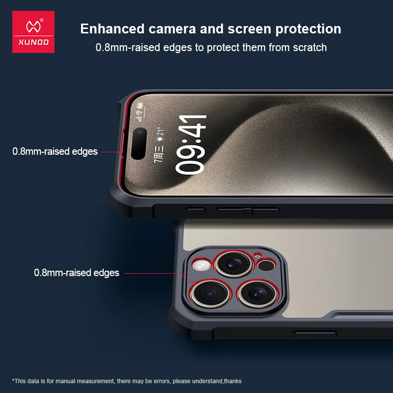 Custodia Nera Iphone 15 Custodia Fondina Con Clip Per Cintura – Per IPhone 15, 15 Plus, 15 Pro, 15 Pro Max, In Pelle Sintetica Nera Fondina Cintura IPhone 15 - Foto 5