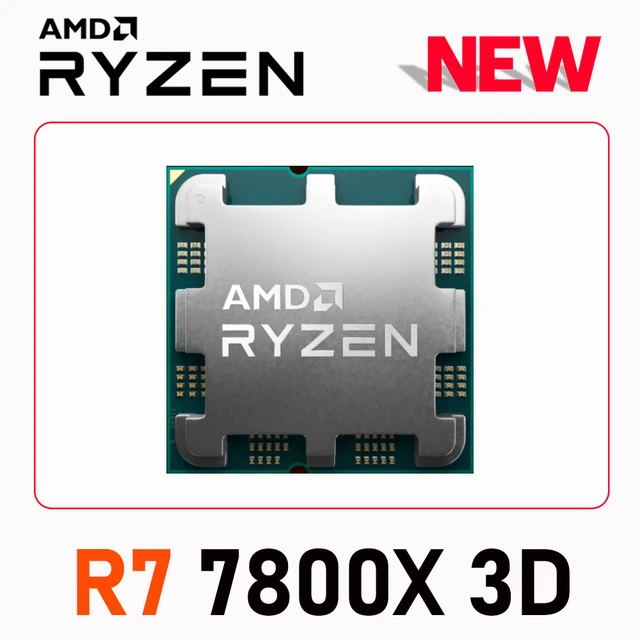 New AMD R7 CPU Combo Kit RYZEN 7 7800X3D CPU With B650M AORUS ELITE AX Micro