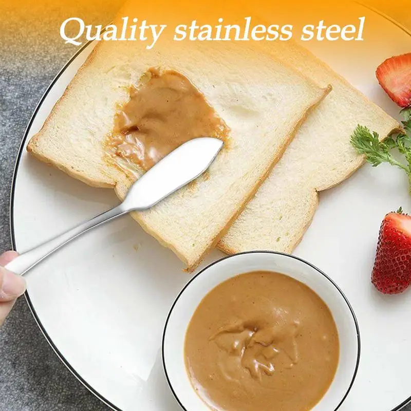 Butter Spreader Multifunctional Stainless Steel Butter Knife Cheese Jam Spreader  Spatula Sandwich Cheese Cake Slicer Table Knife - AliExpress