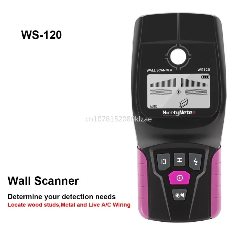 

Digital Wall Metal Scanner Handheld Professional Multifunction Wall Detector Metal Wood Cable Wire Stud Pipe Finder Scanner