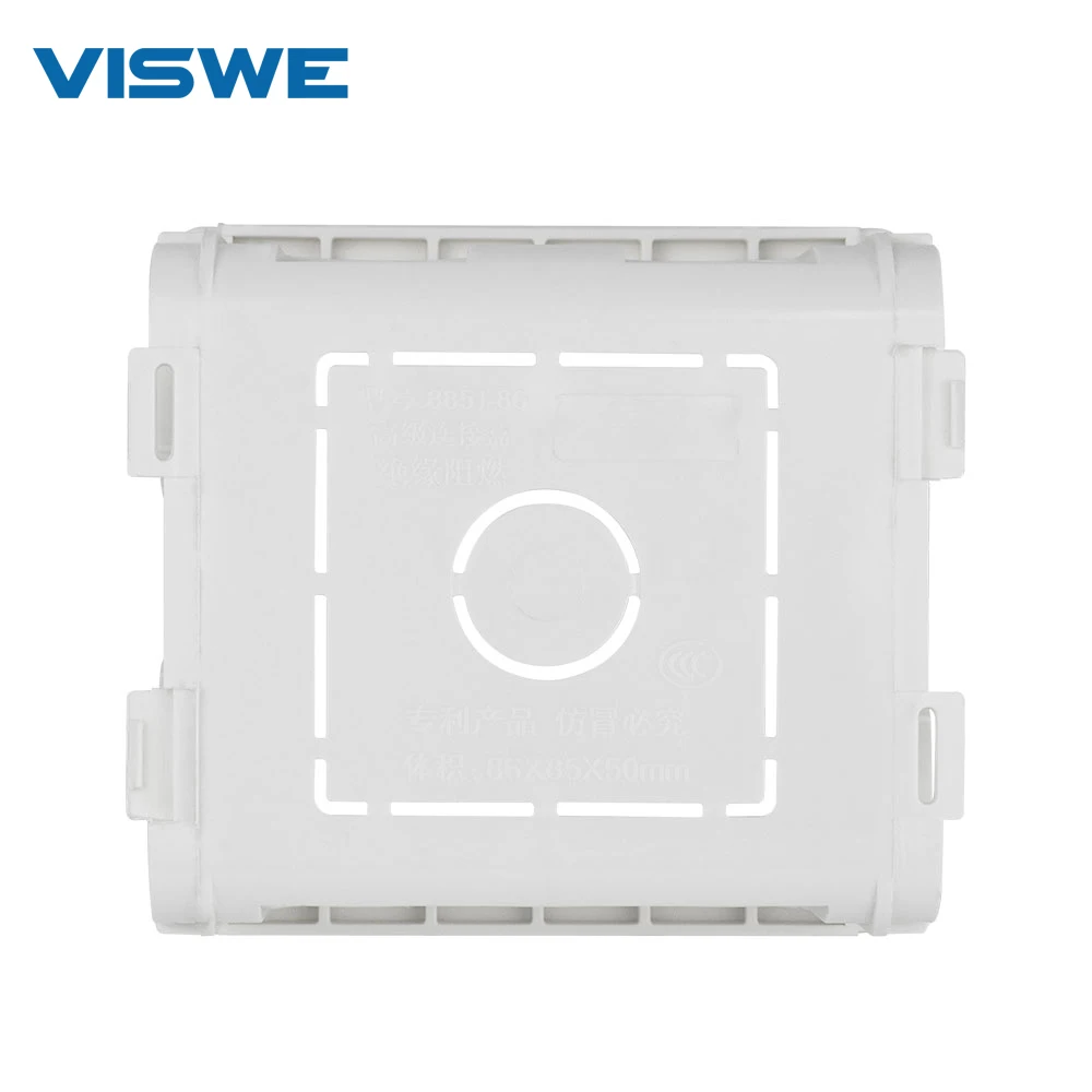 Socket Switch Adjustable Mounting Box 86mm*84mm*50mm for 86 type Wall Switch
