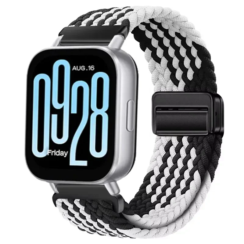 Nylon Loop Magnetic Braided Strap - Comfortable Wristband Bracelet