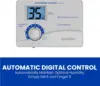Humidifier, Automatic Steam Humidifier, Large Capacity Whole-House Humidifier for Homes up to 10,300 Sq. Ft., White 3