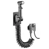 Bidet Toilet Sprayer Set Spray Water Bathroom Handheld Bidet Sprayer Toilet Shower Double Outlet Angle Valve Toilet Accessories 6