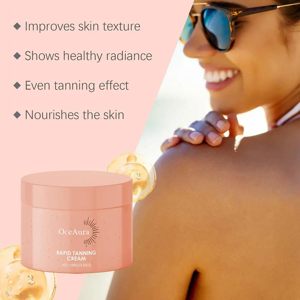 Moisturizing Anti-Tanning Cream Deeply Moisturizes And Moisturizes The Skin To Create A Tanned Skin Anti-Tanning Darkening Cream
