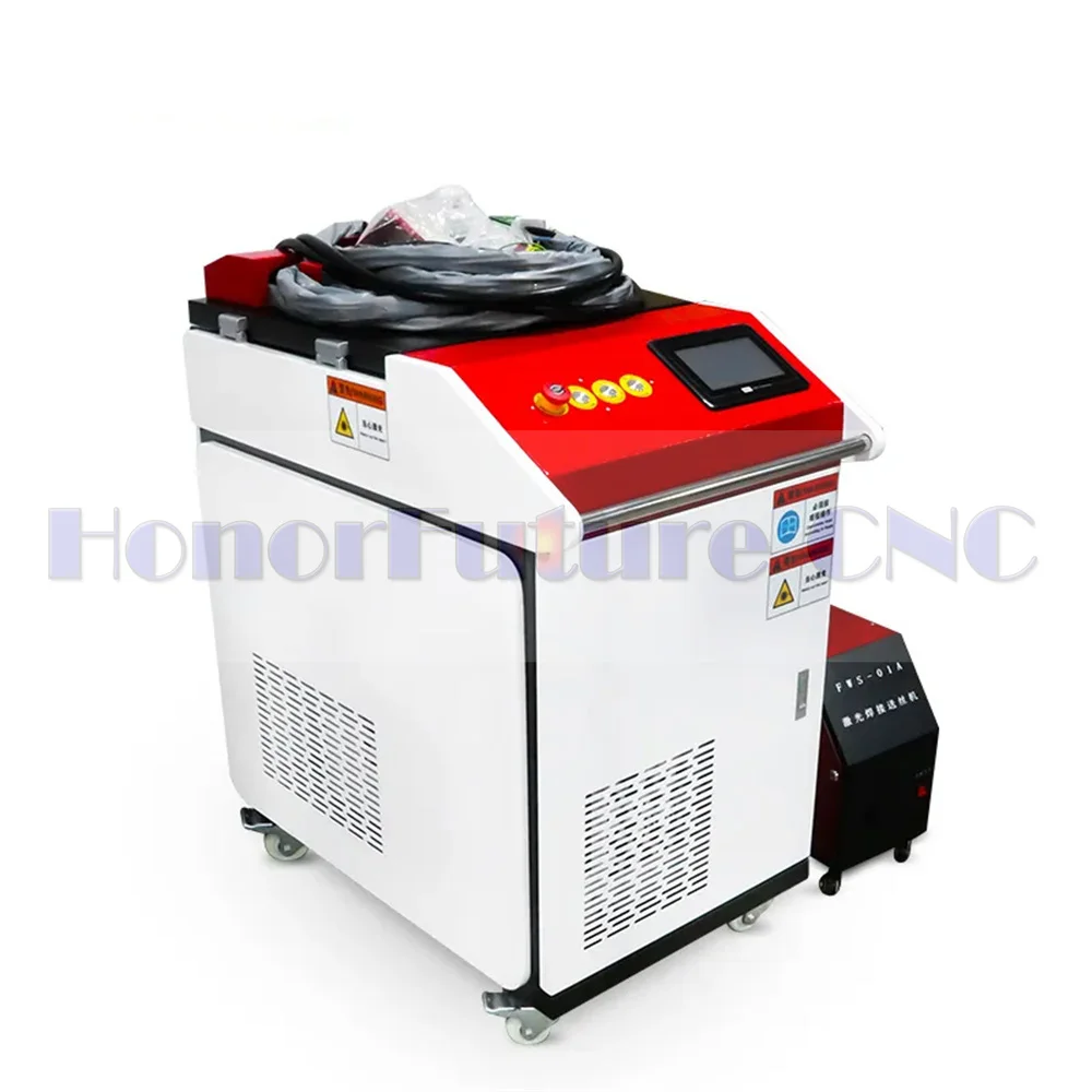 Portable Handheld Type Cnc Metal Cleaning Machine Mini 1000W 1500w Metal Fast Rust Remover Laser Welding Cleaning Cutting 3 In 1 5