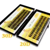 Custom Logo Private Label 20D/30D/40D Individual Eyelash Extension Cluster Mink Eyelashes Professional Flared Lashes Makeup 1