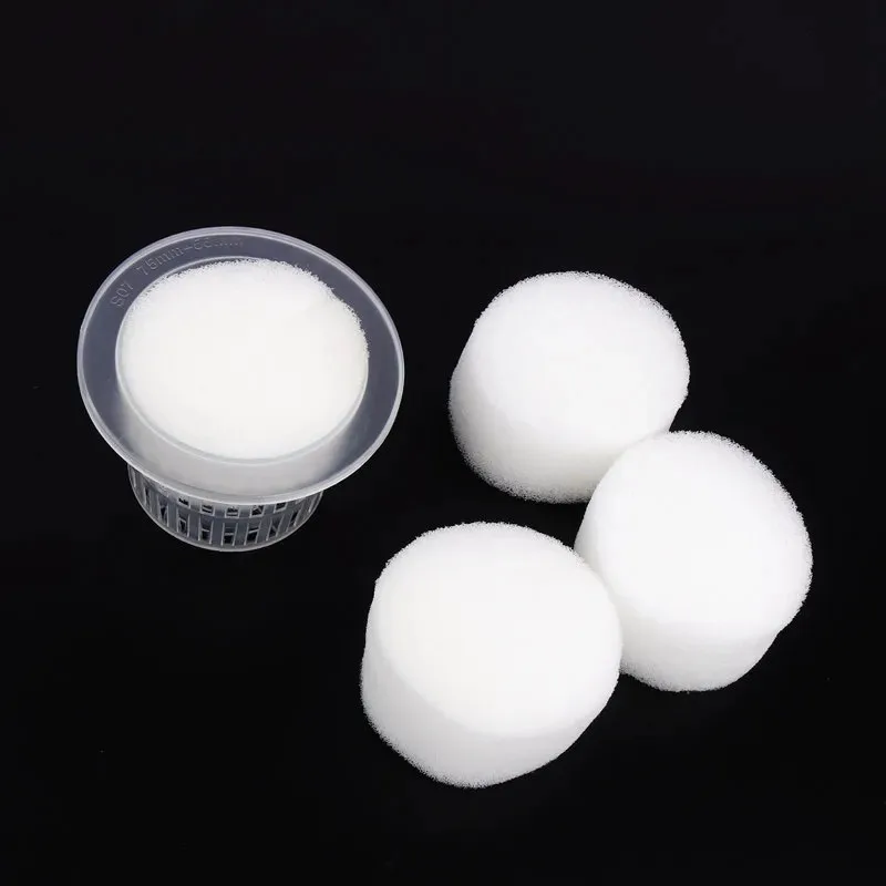 30pcs 60mm by 30mm Hydroponics Plugs Soilless Culture Gardening Supplies Nursery Sponge