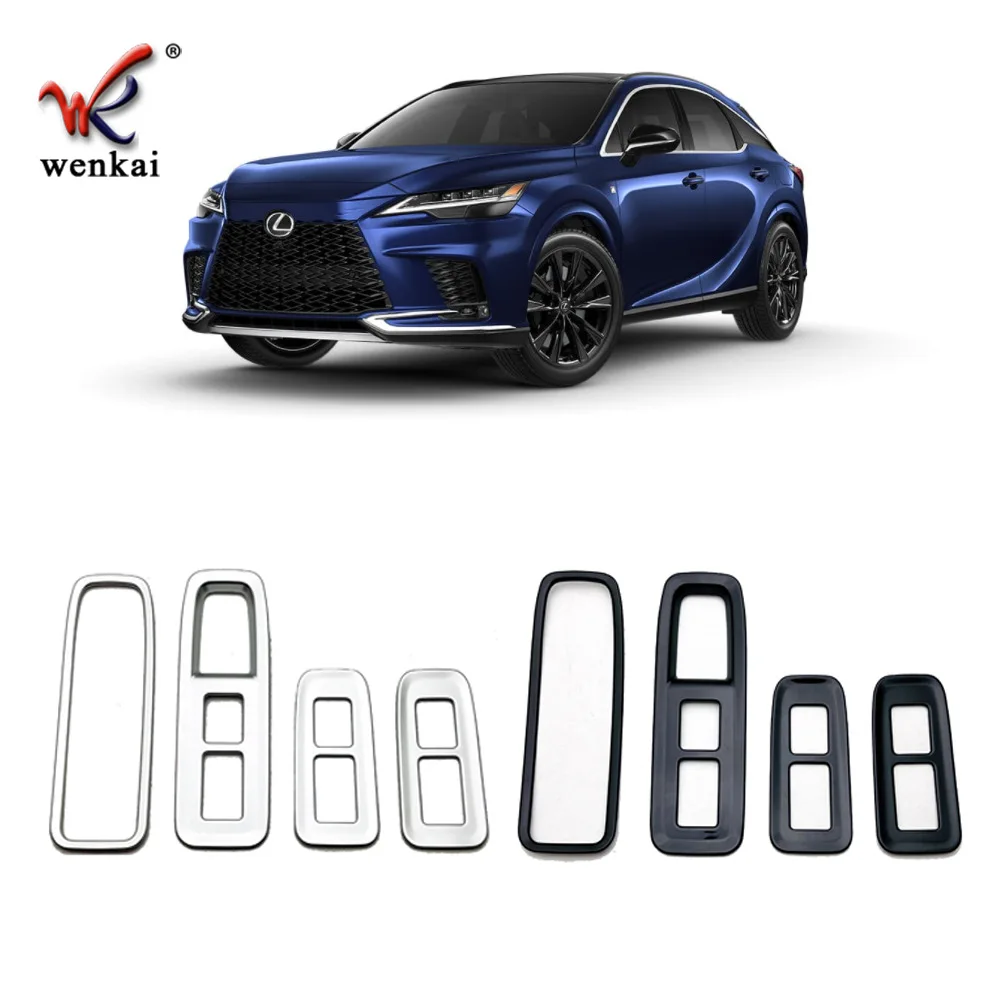 

Автомобильный аксессуар для Lexus RX 2023 панель переключателя стекла окна внутренний подлокотник яркие Стикеры для автомобиля