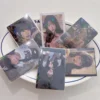 40PCS Holographic Card Sleeves - Eco-Friendly Toploaders - Sakura, Butterfly, Star & Snowflake Designs for KPOP Photocards 2