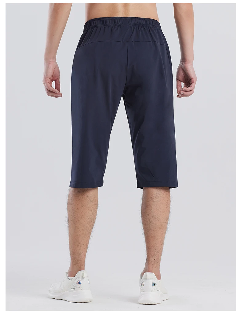 Kelme Sports Capris Men's Summer Breathable Fitness Shorts Football Training Ice Silk Running Shorts