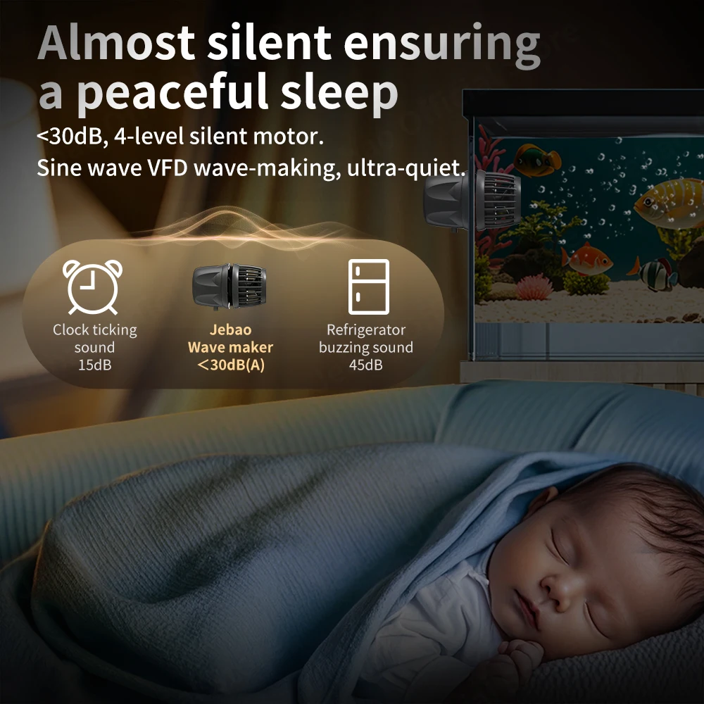 Jebao Jecod DMP-5/10/15/20/30/40 新型スマートBluetoothアプリ制御