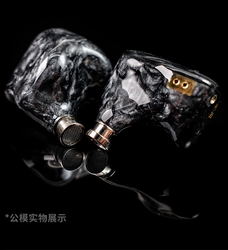 OpenAudio Mercury DD+4BA Hybrid Hifi High-End Monitor Studio 2Pin 0.78mm Audiophile Musician Bass Earphones Canon Veedix
