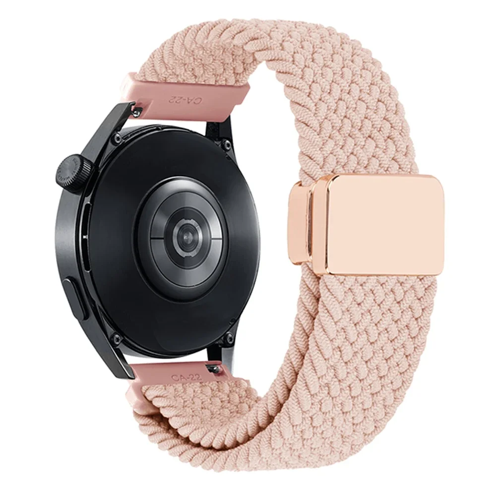Breathable Woven Nylon Strap - 20mm/22mm Adjustable Wristband
