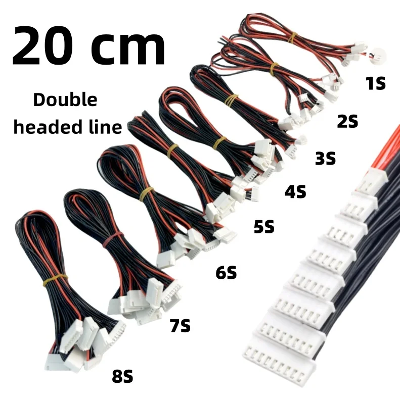 5 teile/los Jst-xh 1s 2s 3s 4s 5s 6s 20cm 22awg Lipo Balance Draht Verlängerung geladen Kabel Blei Kabel Für Rc Lipo Batterie Ladegerät