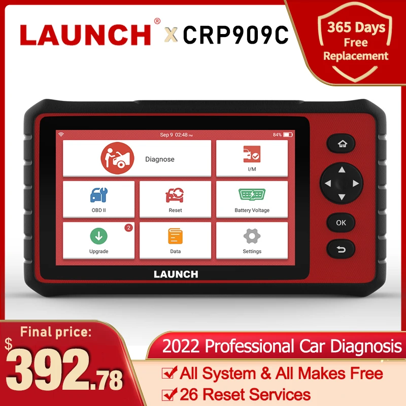 LAUNCH X431 CRP909C OBD2 Scanner Berufs OBD 2 Auto Diagnose Scanner