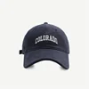 New COLORADO Embroidery Spring Women Lady Girls Baseball Hats All-match Autume Outdoor Boys Baseball Caps 2025 Unisex Travel Hat 4