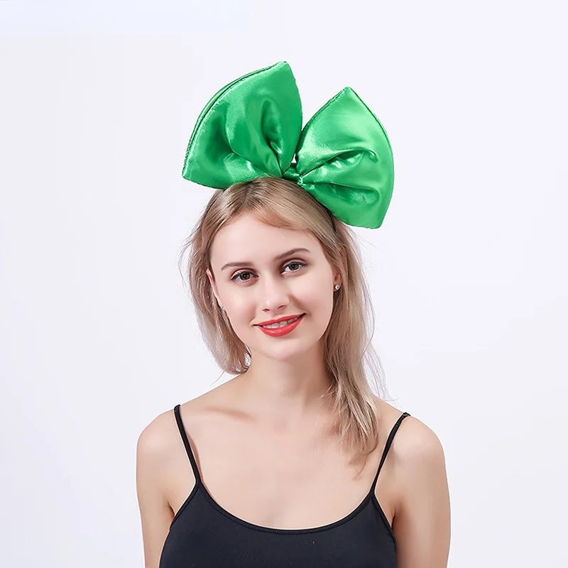 Cerchietto per fascia per capelli con fiocco per capelli da donna e ragazza, per compleanno, matrimonio, cosplay, festa in costume, Natale - Image 3