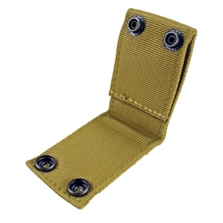Heavy Duty Tactical Handcuff Holster with Double Snap Slide - On Design (TAN)