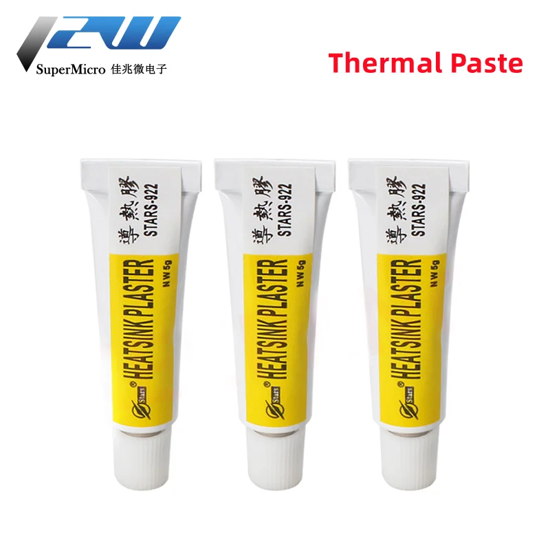 Thermal Paste Conductive Heatsink Plaster Viscous Adhesive Glue Thermal Glue for Chip VGA RAM LED IC Cooler Radiator Cooling 1/2/3 PCS