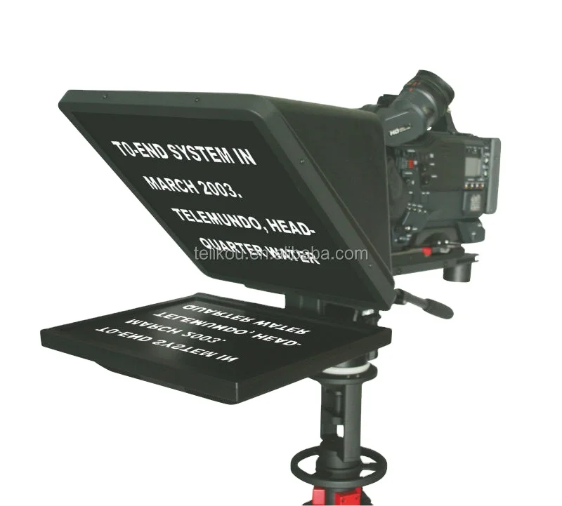 

TF-19 19 inch Telecast Broadcast TV Teleprompter VGA HD MI BNC input for school live show use