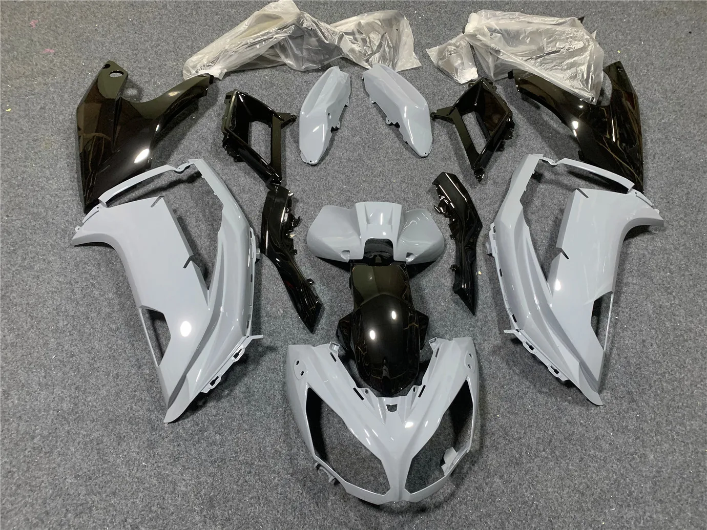 

Motorcycle Fairing kit for ZX650 12 13 14 15 16 years ER6F 2012 2013 2014 2015 2016 Fairing cement grey black