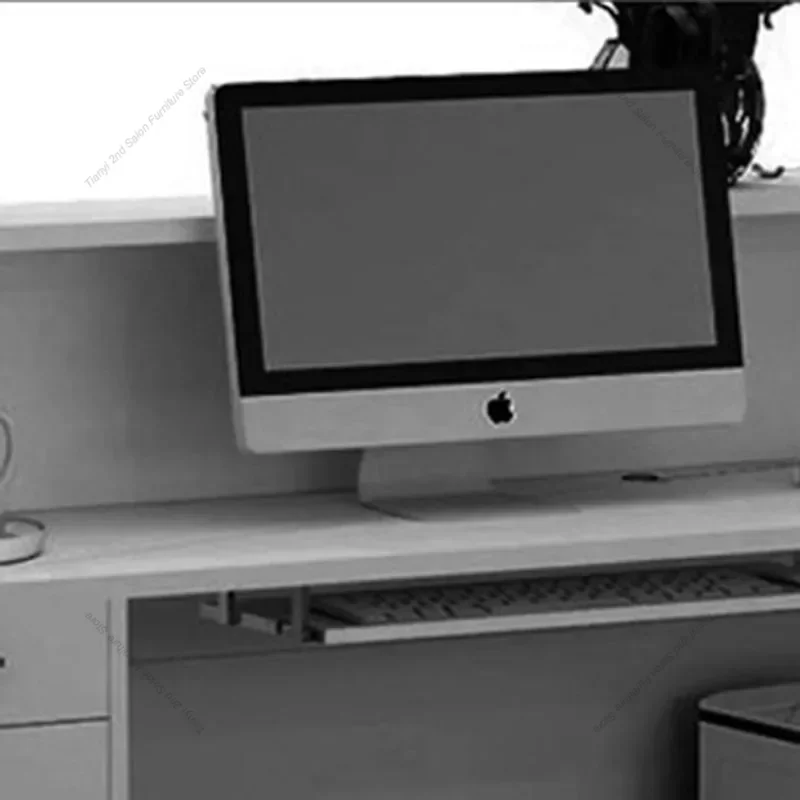 Italian Style Clothing Shop Reception Desks Hotel Simplicity Beauty Salon Reception Desks Multifunctional Furniture Recepce HBRD