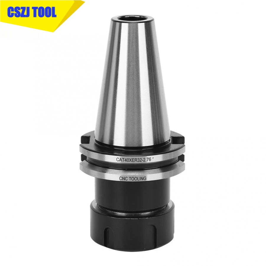 미국 표준 고정밀 공구 거치대 CNC 밀링 머신 센터 콜릿 척 풀 스터드 핸들 생크, CAT40 ER16 ER20 ER32 ER4..