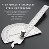 Protractor Angle Ruler Dividing Gauge Angle Ruler 180 Degree Semi Circular Carpenter Angle Ruler 14cm 1PC 5