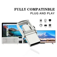 Metal Type-c USB Flash drive Black office professional Memory stick 128GB 64GB 32GB 16GB 8GB Silver 4GB Pen drive 5