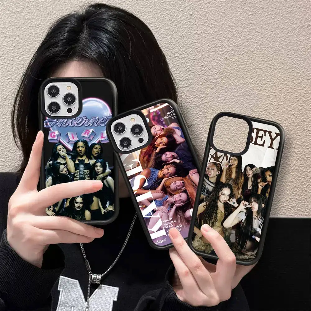 Katseye Global Pop Group Phone Case with Durable PC+TPU Back Cover
