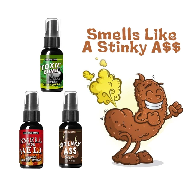 Fart Liquid Spray Prank Stink Ass Gag Smell Bomb Joke Stinky Gas US