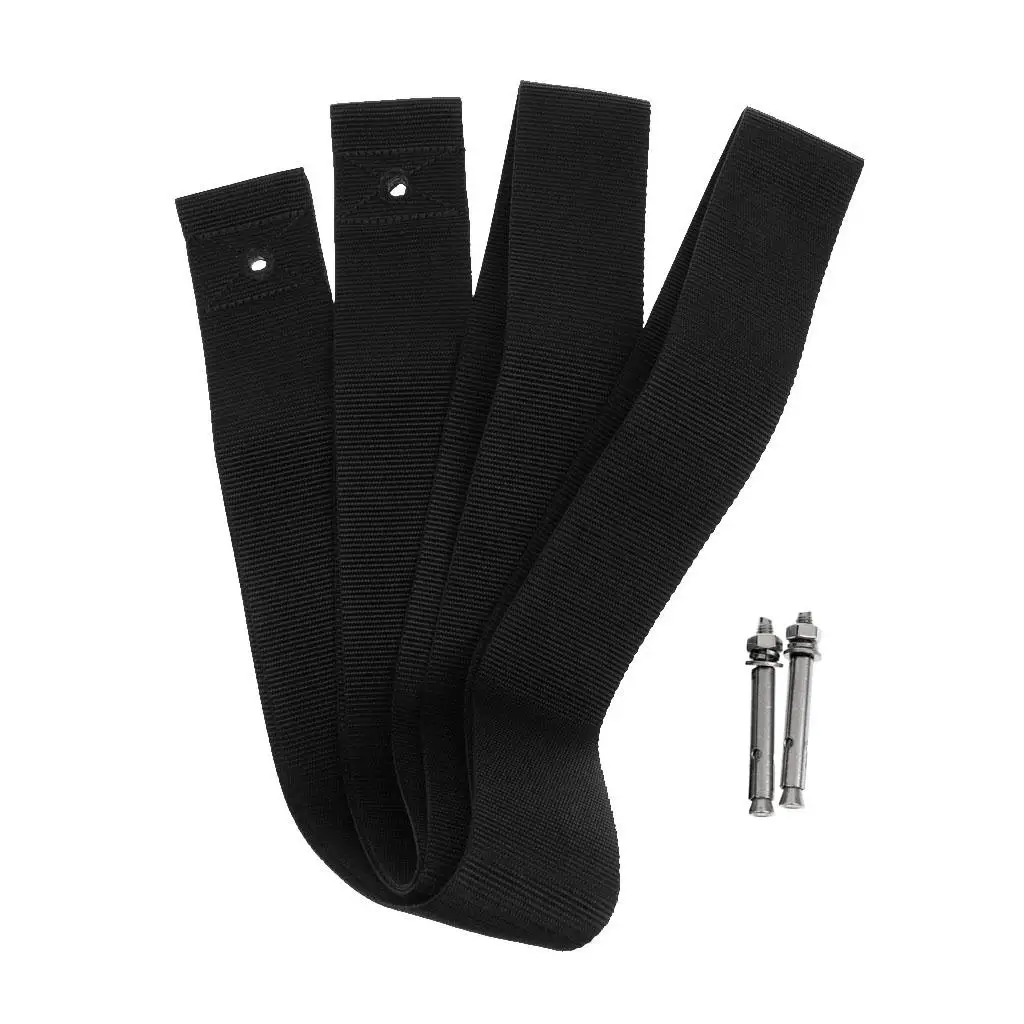 2Pcs Black 55mm Width Webbing Straps Surfboard Longboard Board Sling Wall Storage Keeper Surfing Accessories 2Pcs Black 55mm Width Webbing Straps Surfboard Longboard Board Sling Wall Storage Keeper Surfing Accessories