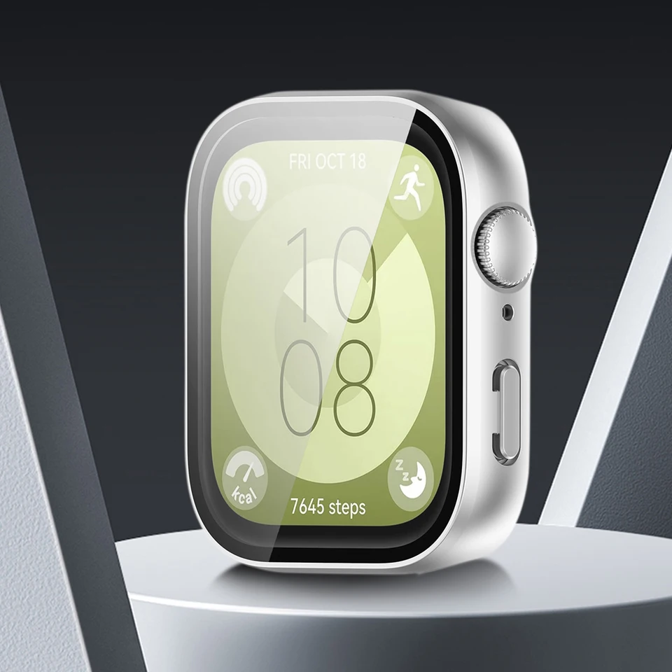 Tempered Glass PC Watch Case for Huawei Watch Fit3