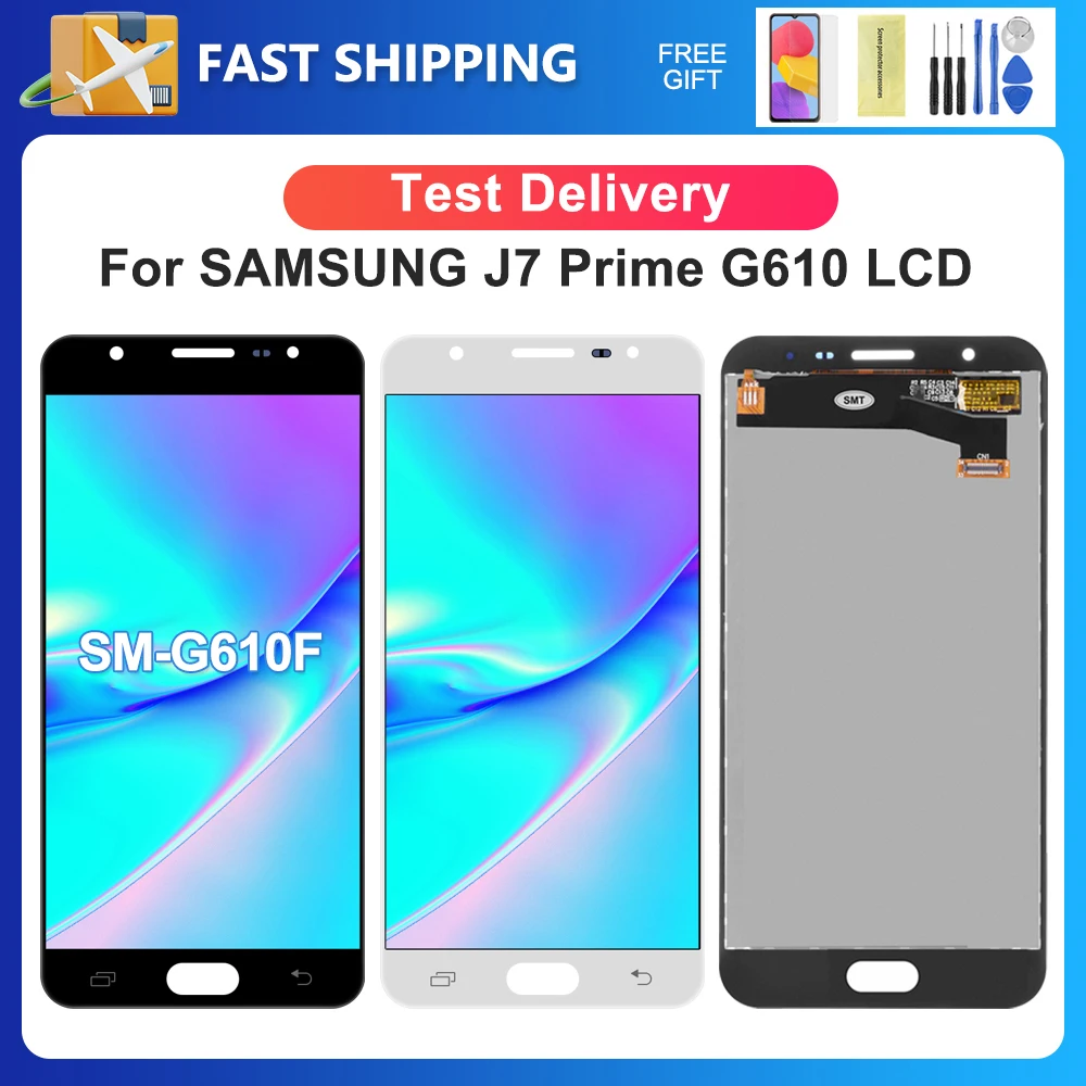 J7 Prime Per Samsung 5.5 ''Per Ori G610 G610F G610Y G610M G610 Display Lcd Touch Screen Digitizer Assembly Sostituzione