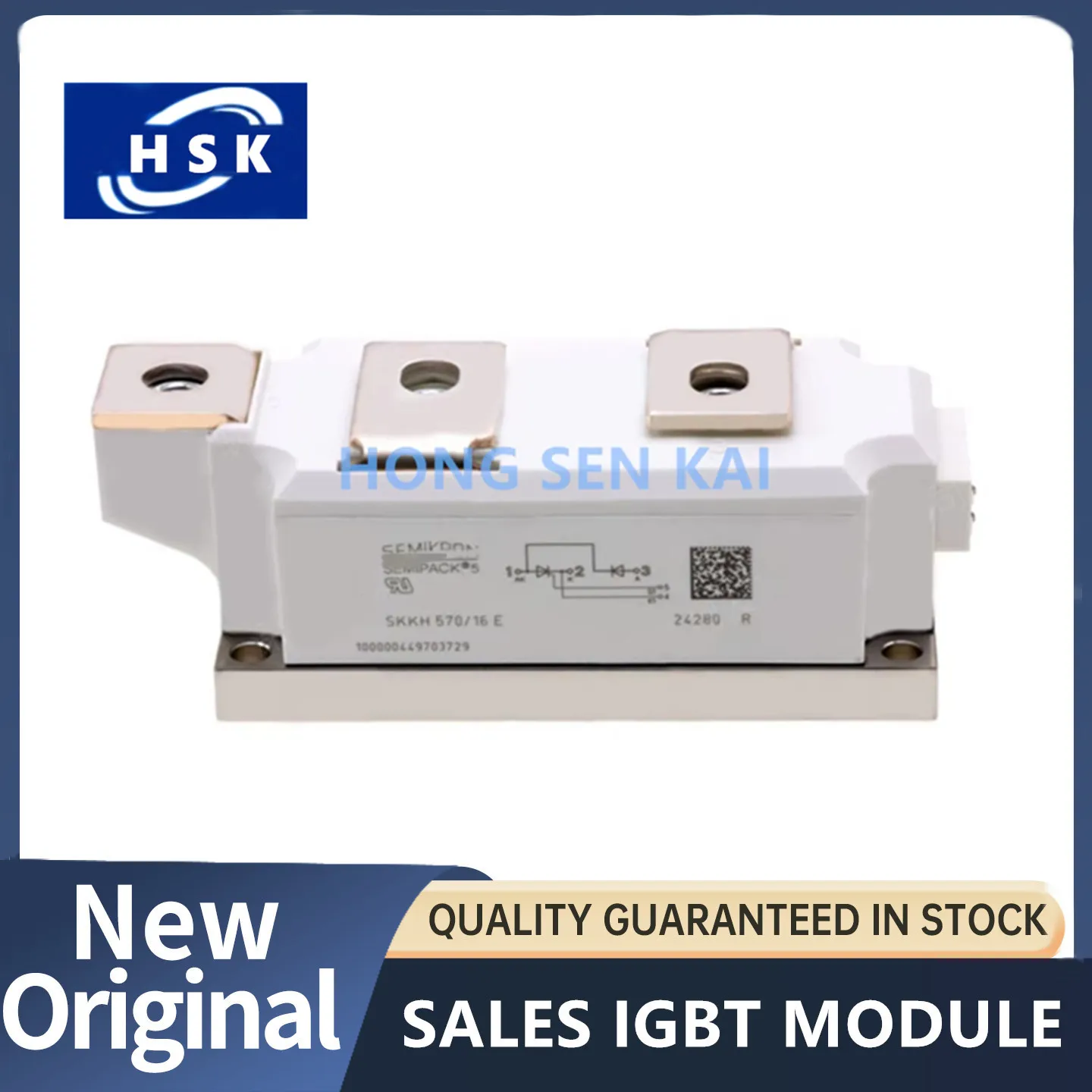 SKKT570-12E SKKT570-14E SKKT570-16E SKKT570-18E Module(SKKT570-14E SKKT570/  12E /14E /16 /18E SKKT570/12E /14E /16 /18E IGBTモジュール(SKKT570-16E) 1個。