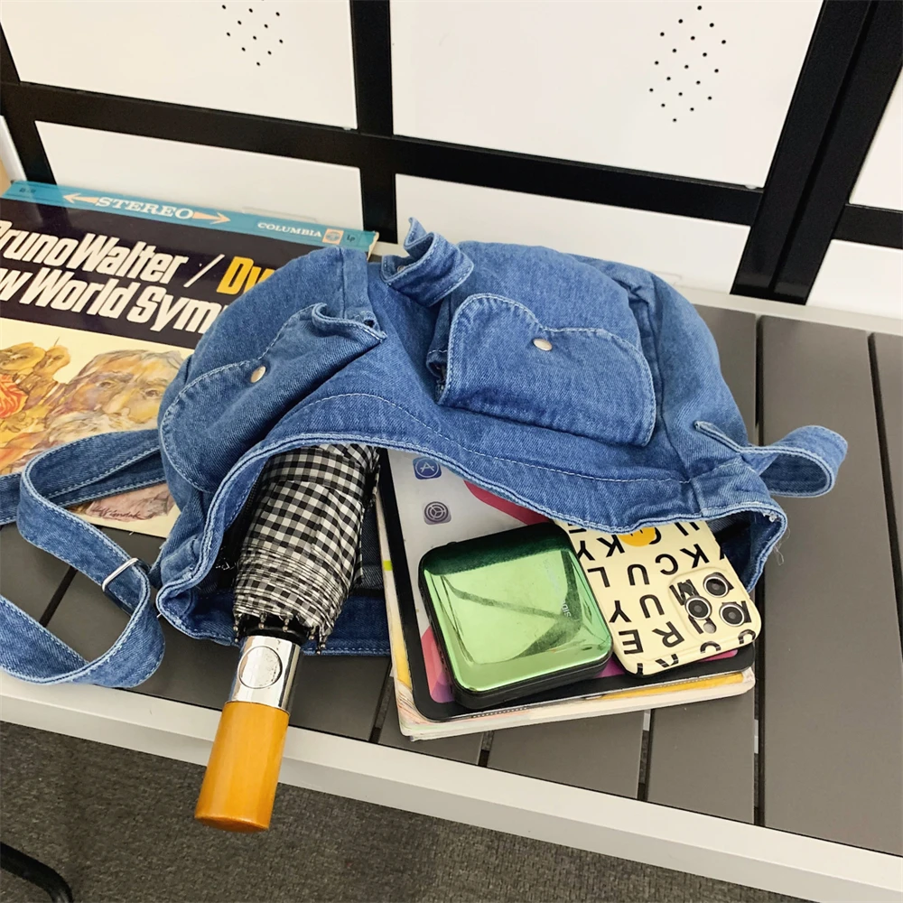 S1521a360ad4f4abaa7a5e10741610ec0W Denim Hobo Crossbody Bags For Women, New Trends Purses And Handbags Multi Pockets Shoulder Messenger Bag Big Capacity Totes Mallzona