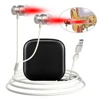 Tinnitus Ear Laser Therapy Portable Otitis Media Deafness Tinnitus Physiotherapy Relief Device 650nm Red Light LLLT Ear Canal 1