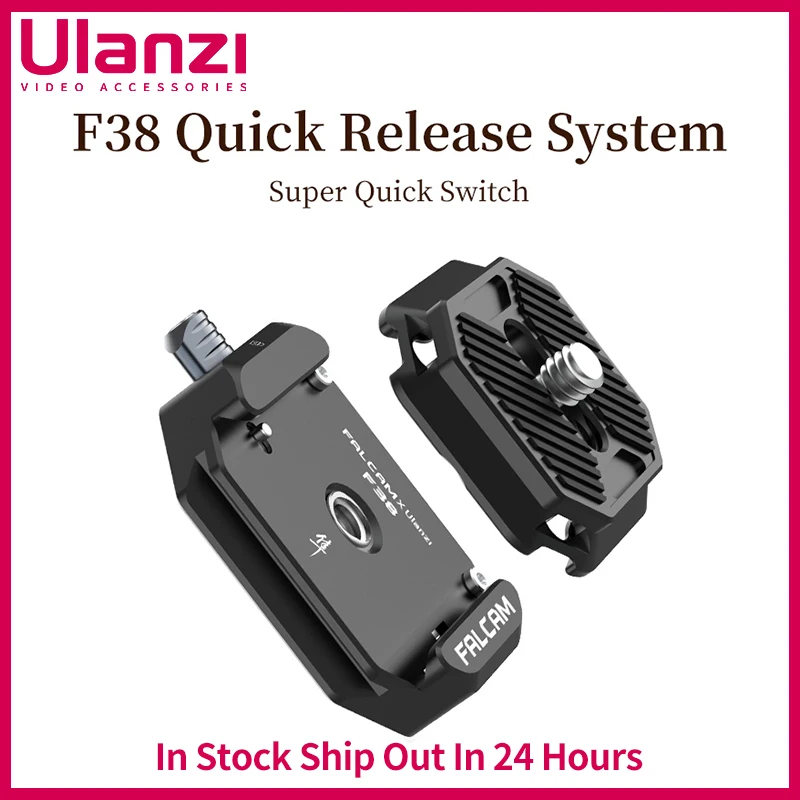 

Ulanzi FALCAM F38 Universal Gimbal Arca Swiss Quick Release System Quick Release Plate Clamp Quick Switch For DSLR Camera Tripod