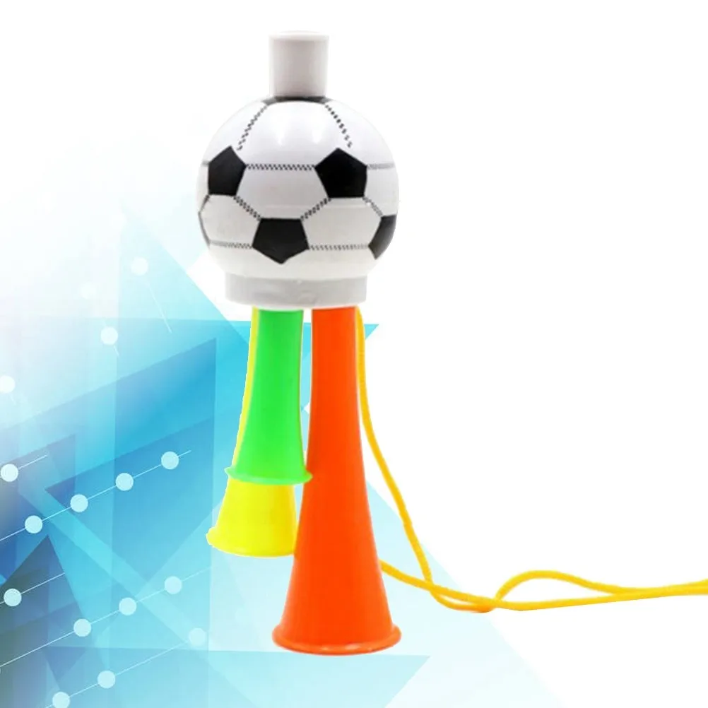 축구 팬들을 위한 큰 플라스틱 트럼펫 (S 사이즈, 랜덤 색상) - 축구 경기, 파티, 콘서트, 축제, 스포츠 응원, 축구 팬들을 위한 트럼펫