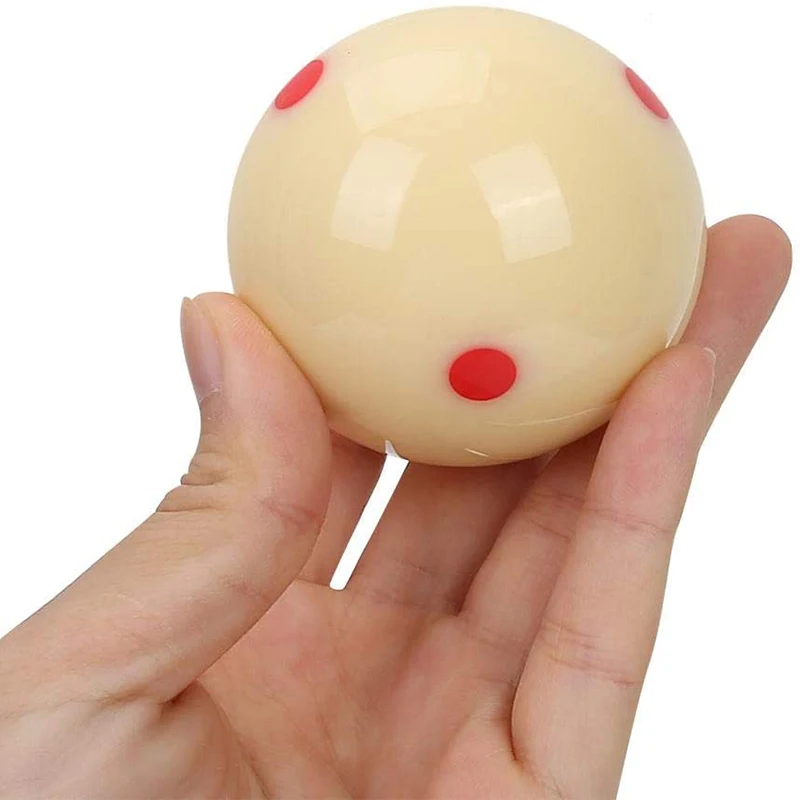Billiard Mother Ball American Red Dot 1PCS Large 57.2mm Snooker Training Practice American Head Red/Blue For Billiard Ball Billiard Cue Ball