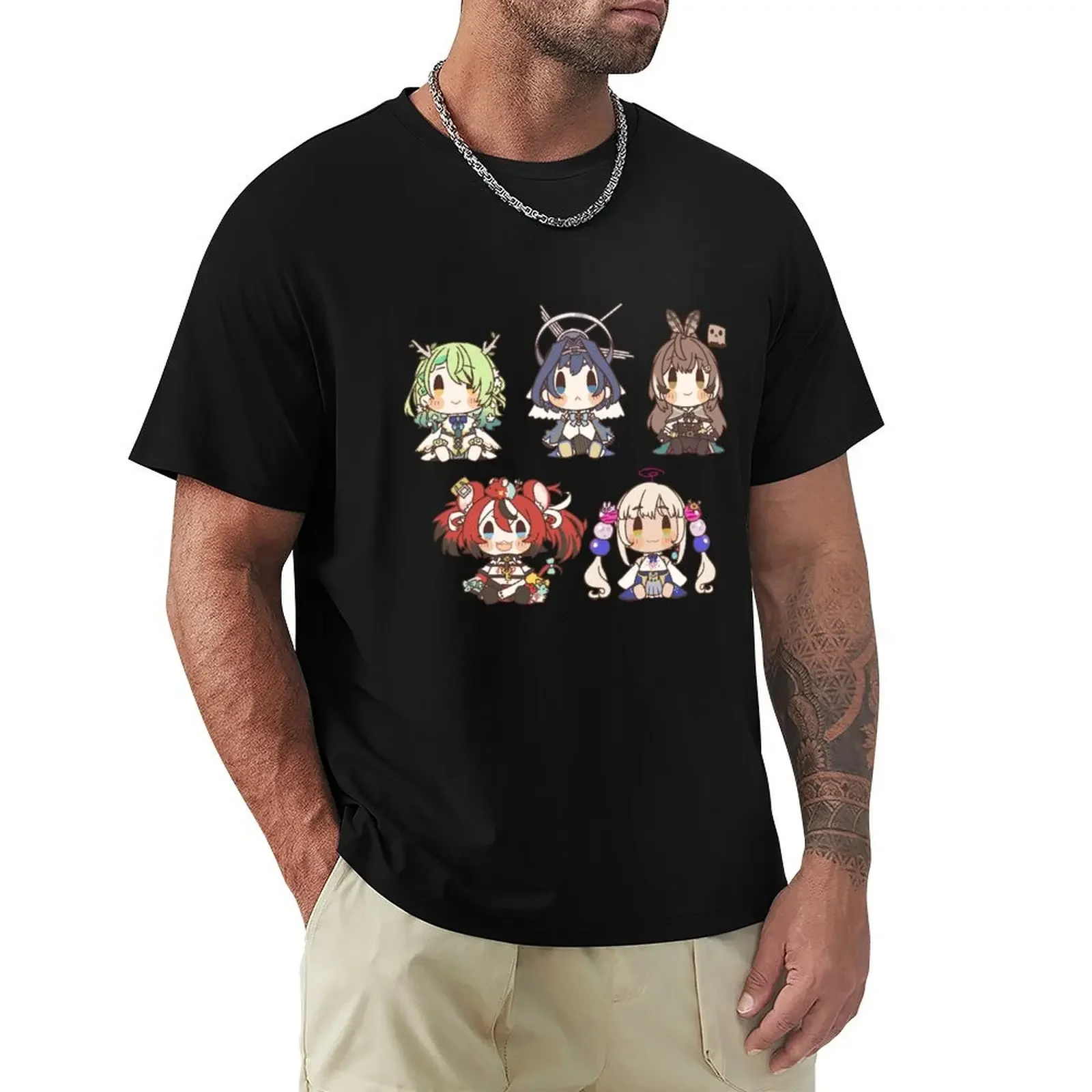 

Hololive Council T-shirt korean fashion hippie clothes sweat shirts, men