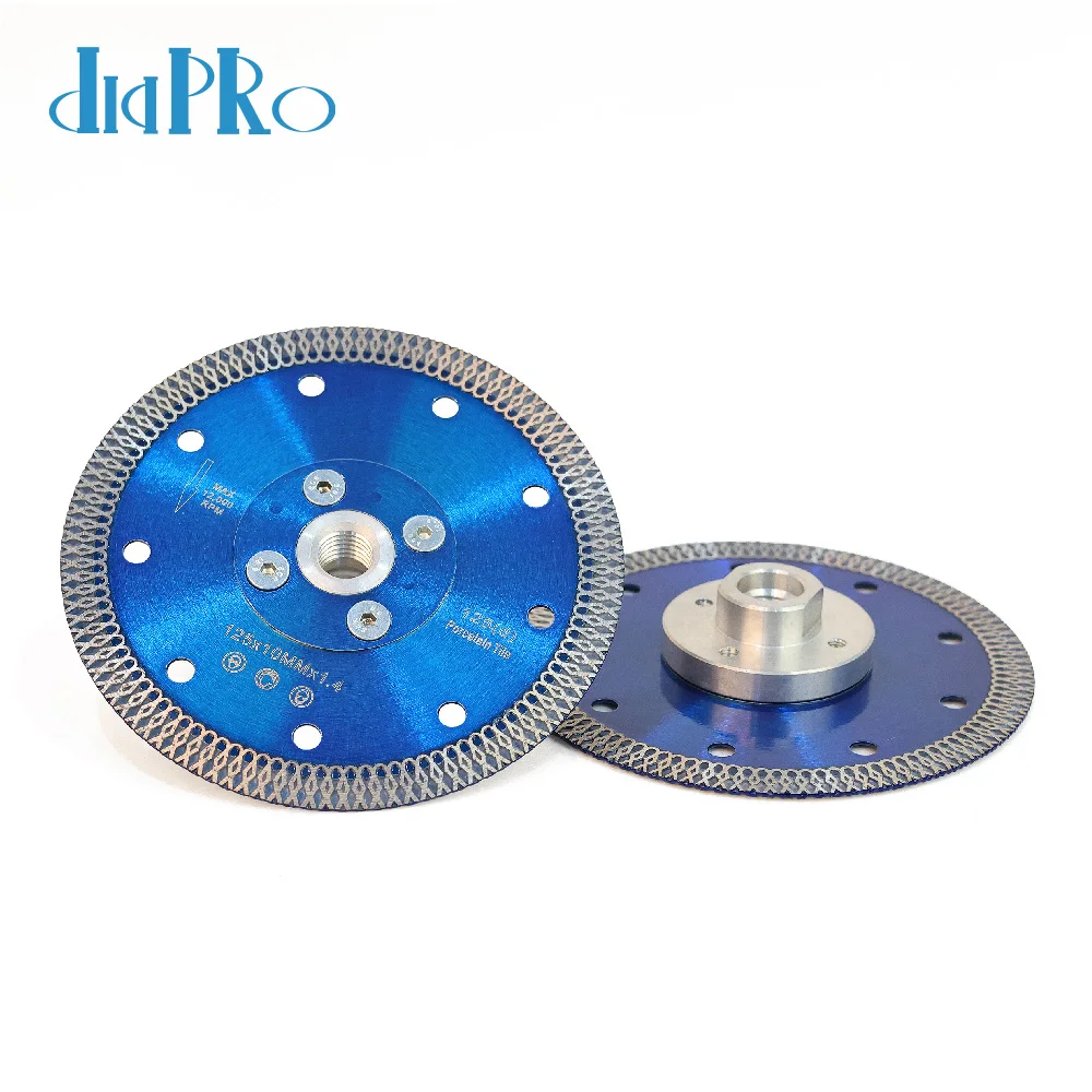 

Dia 105mm-125mm Super Thin Tile Turbo Blade Porcelain Blade With M14 or 5/8"-11 Arbor For Granite Marble Ceramic Tile Cutting