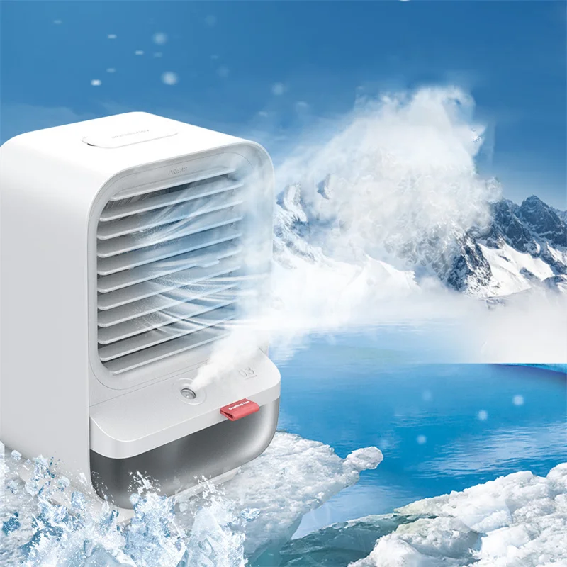 

Muli-function Desktop Mini Fan Spray Mist Humidfiers Modes Wireless Shake Head Fans for Office Mute FS125