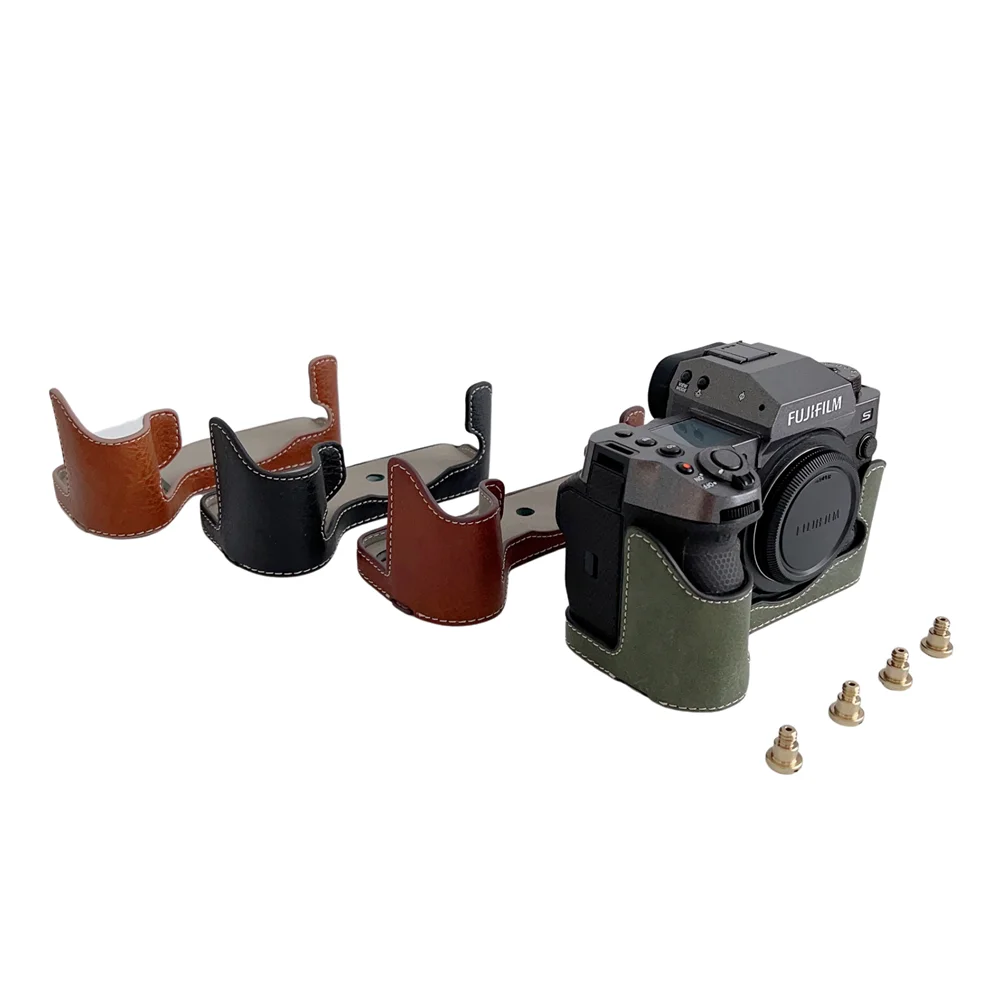 Чехол-накладка из искусственной кожи для фотоаппарата Fujifilm X-H2 XH2 XH2S