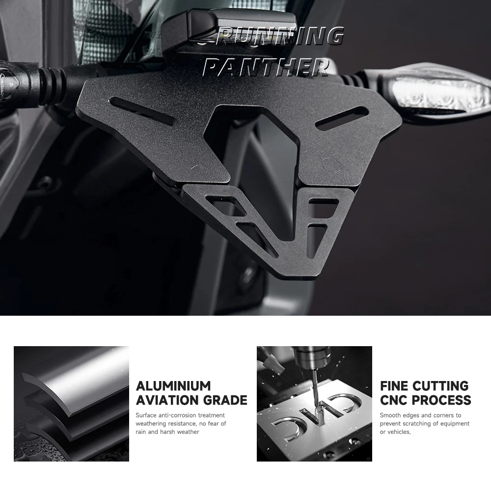 YAMAHA MT09 MT-09 mt09 새로운 오토바이 후면 짧은 테일 스톡 라이센스 플레이트 홀더 Tailstock 프레임 브래킷 키트
