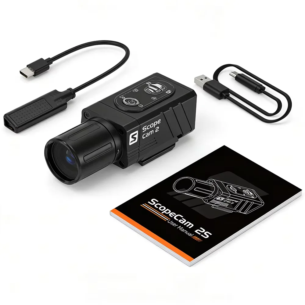 Камера RunCam Scopecam 2S, объектив L25/L35 мм, 1080P HD, 60 кадров в секунду, формат MP4, водонепроницаемая, подходит для занятий спортом на открытом воздухе thumbnail 6
