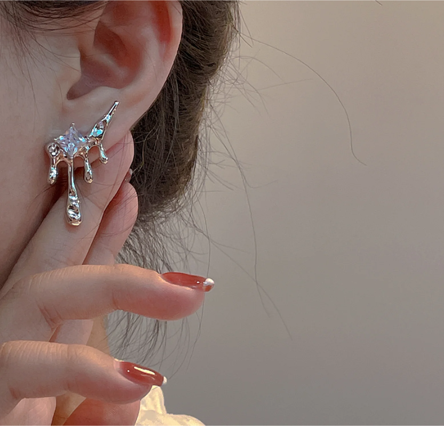 

Женские серьги с цирконом, серьги из меди, платины, серебра, 2023