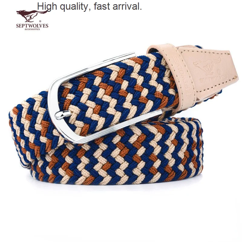 

Ремень мужской холщовый, эластичный плетеный пояс для женщин и мужчин, простой Универсальный Повседневный Молодежный ремень с классической пряжкой