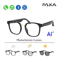 AI Glasses PAXA S7 Pro Photochromic Lenses Sunglasses HD Call Smart Translation Bluetooth Earphones Music Fashion Glasses Choice